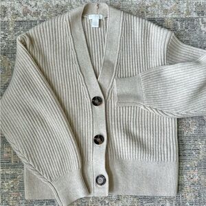 H&M Women's Beige Cardigan